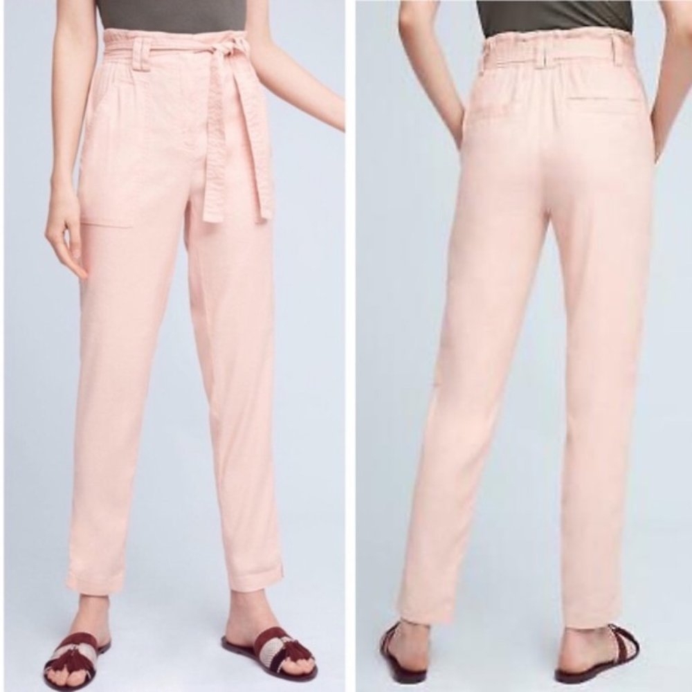 Anthropologie || Elevenses Romy Paperbag Pants